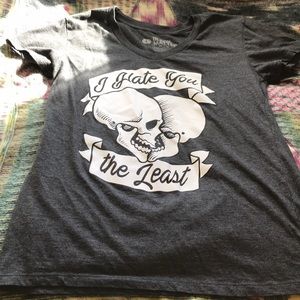 👻 I Hate You The Least Women’s tee, Sz. L